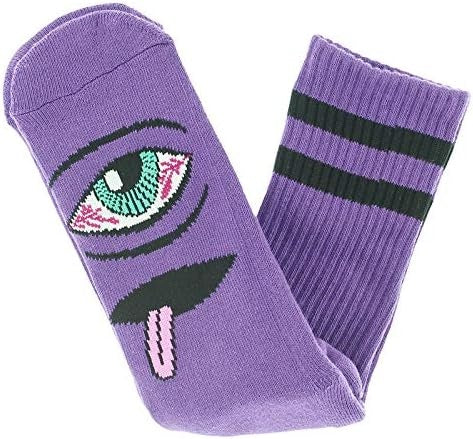 Bloodshot Eye Sock Purple