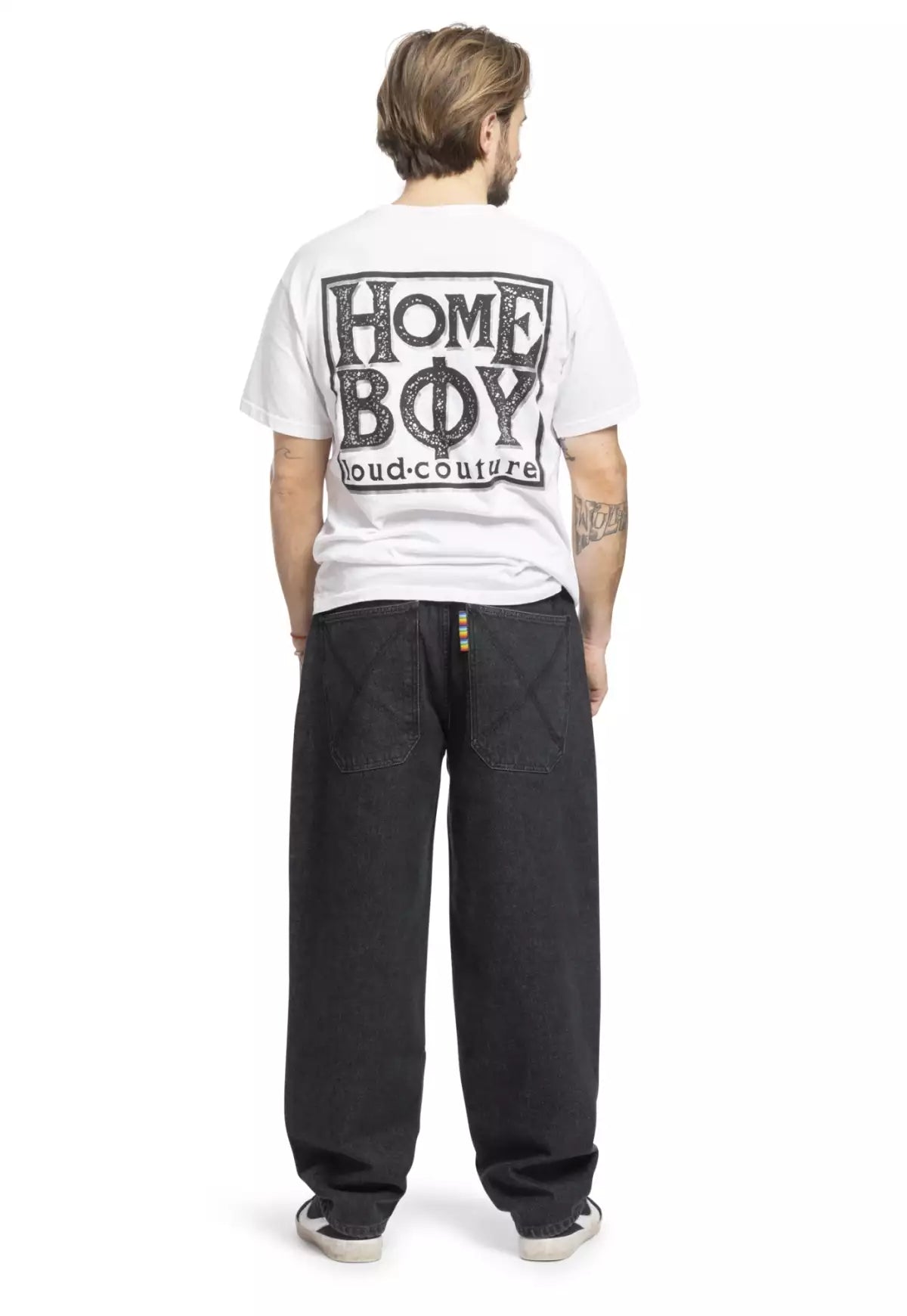 X-Tra Baggy Denim Washed Black