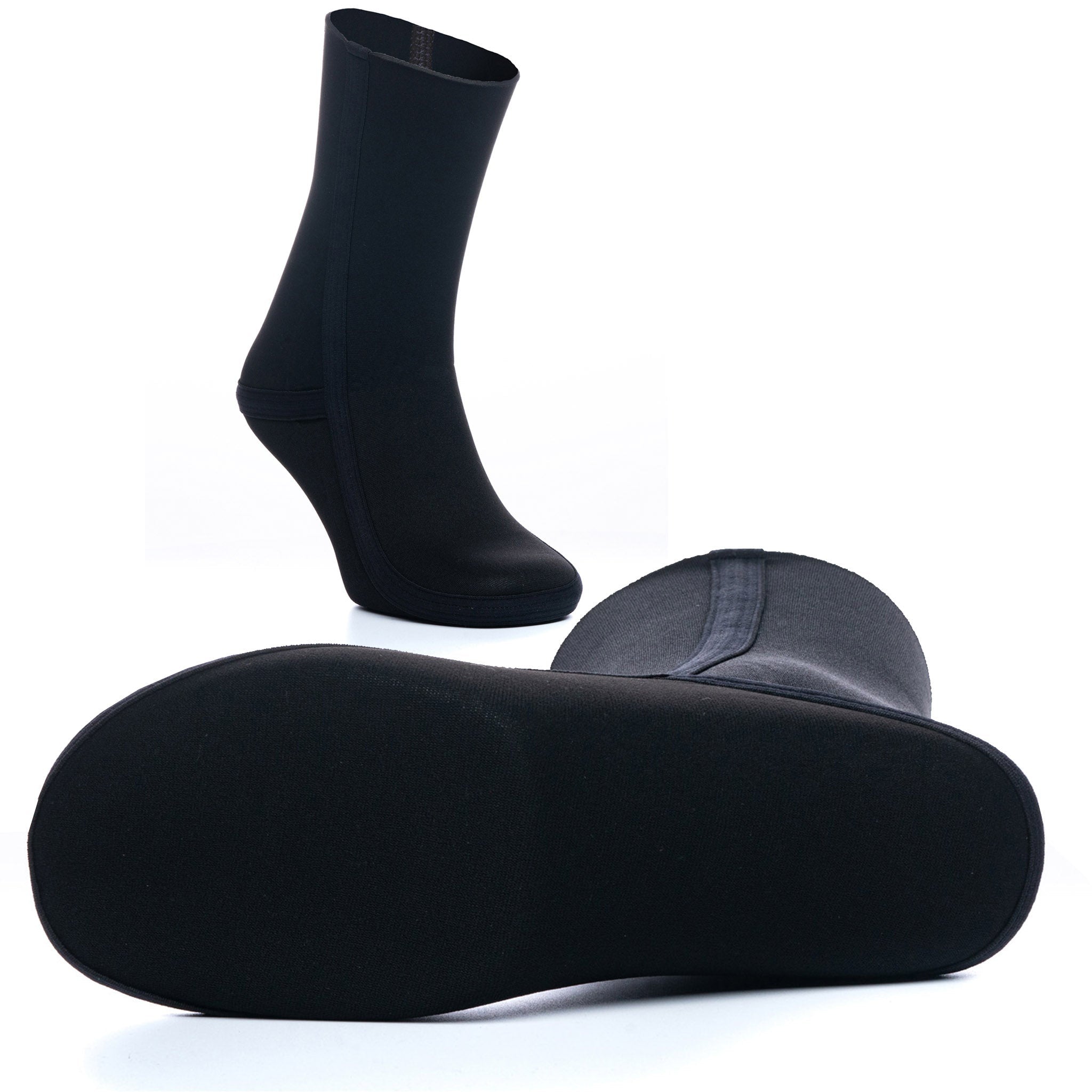 Mausered 2.5mm Wetsuit Socks Black/Black