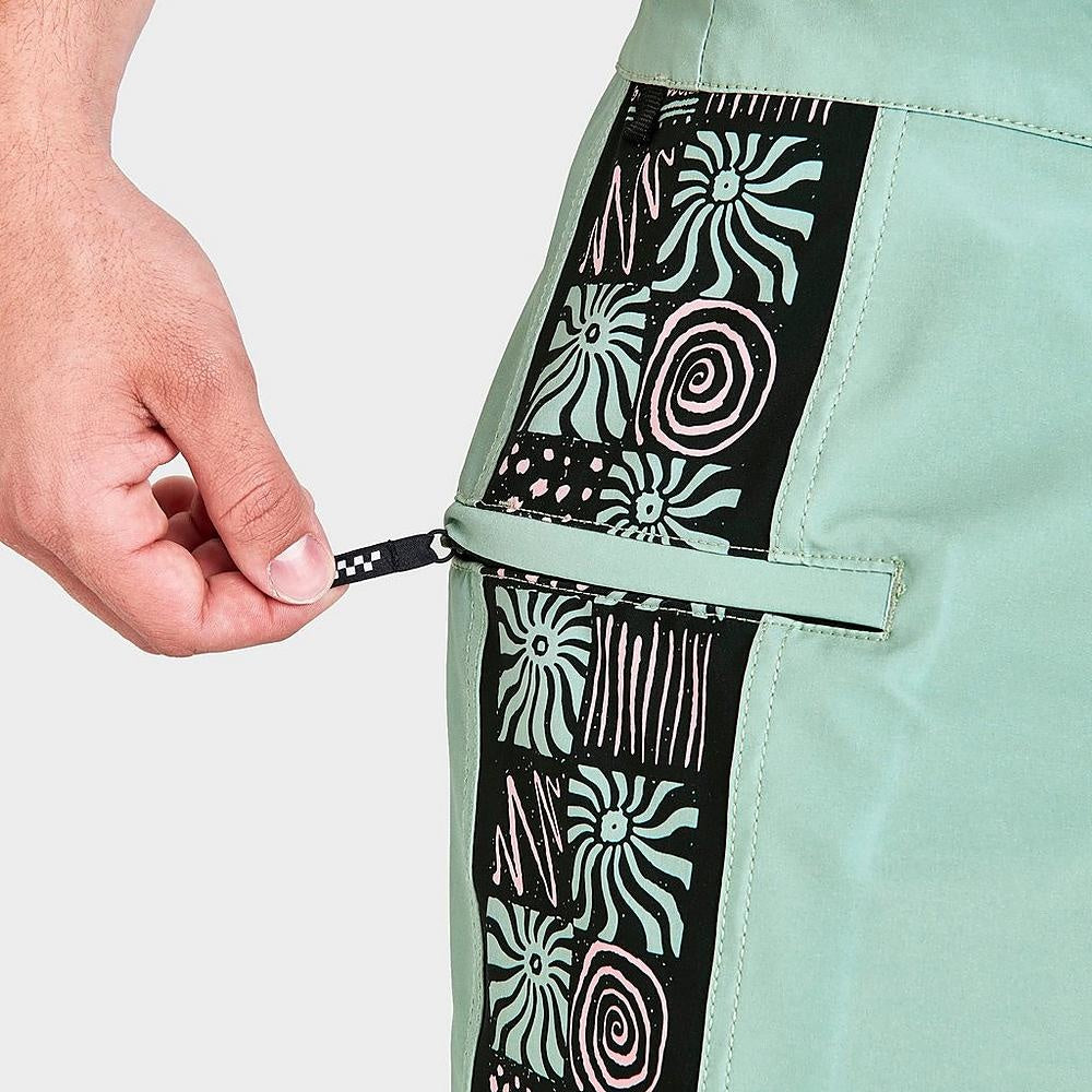 Sidelines Boardshort Green Milieu