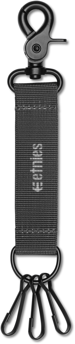Transit Keychain Black/White