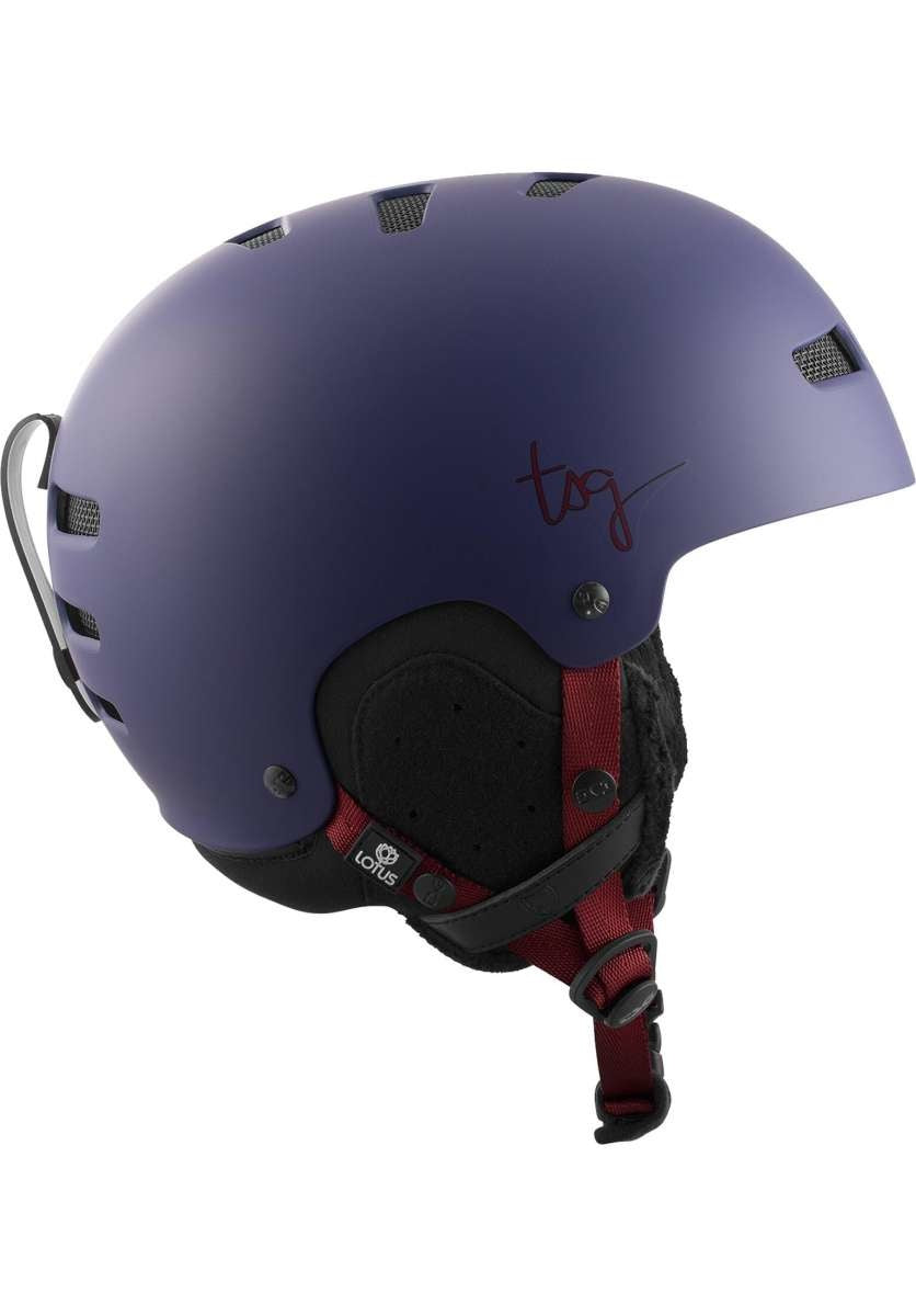 Lotus Solid Color II Snowboard Helmet Satin Malve