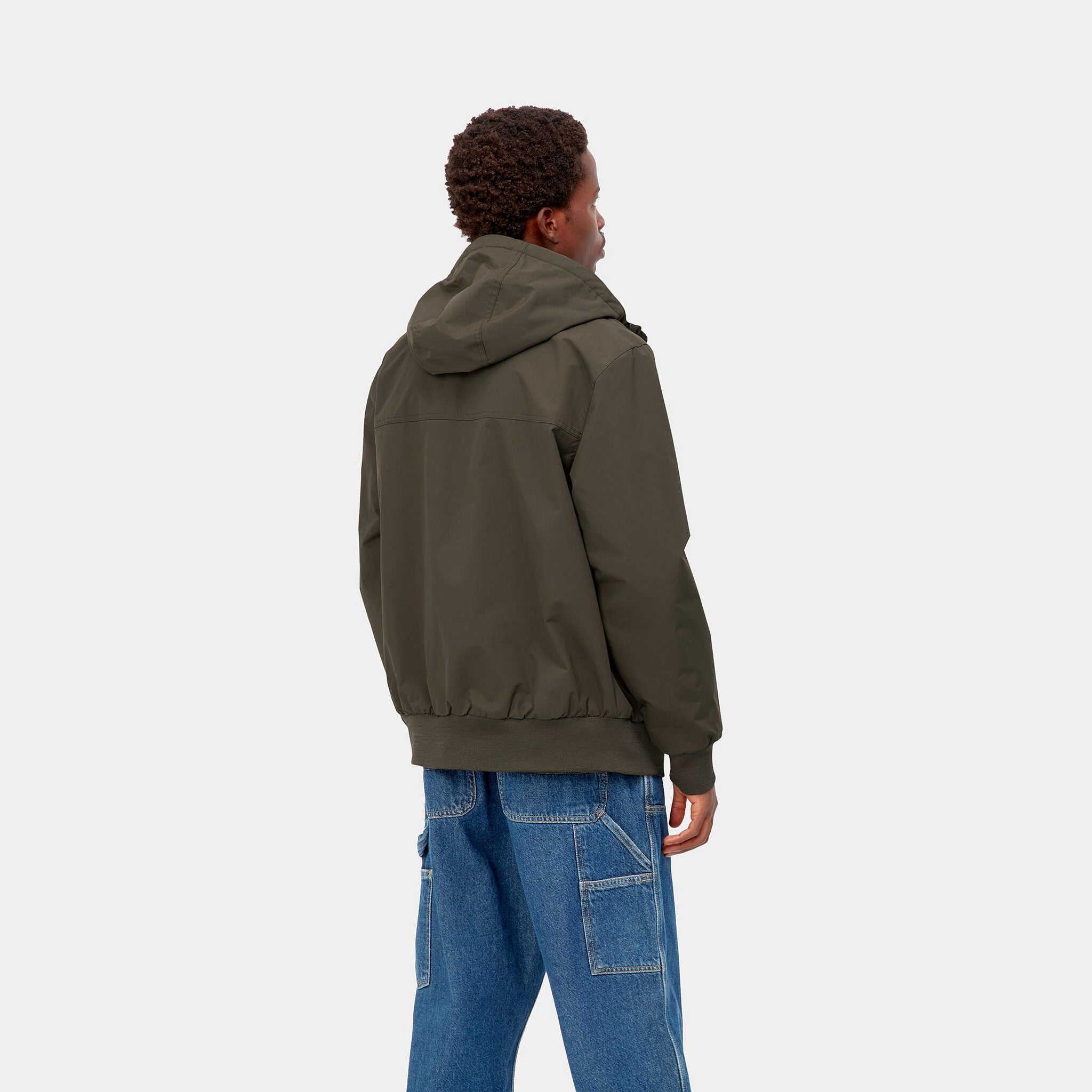 Hooded Sail Jacket Cypress/Black