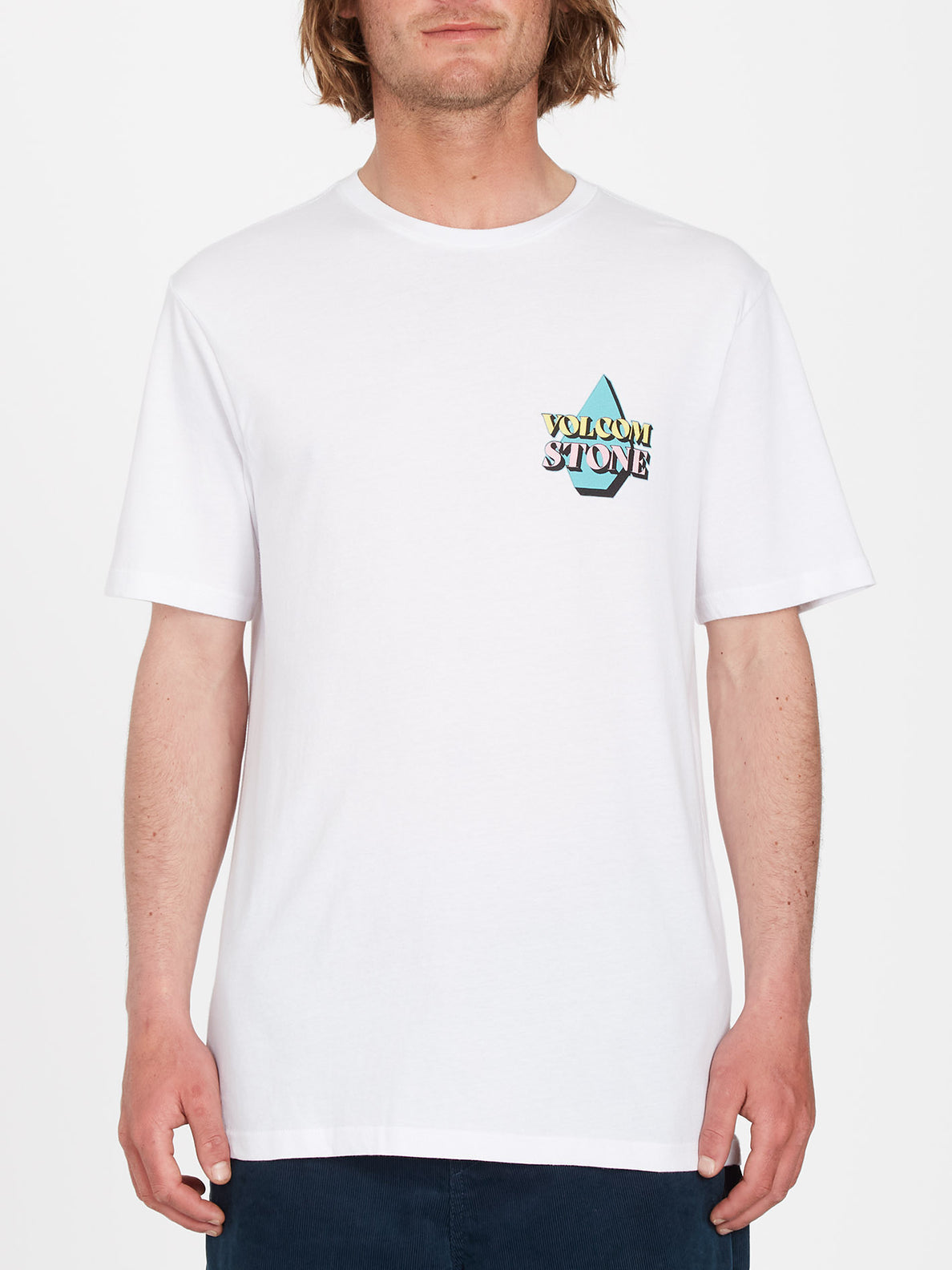 Stript S/S T-Shirt White