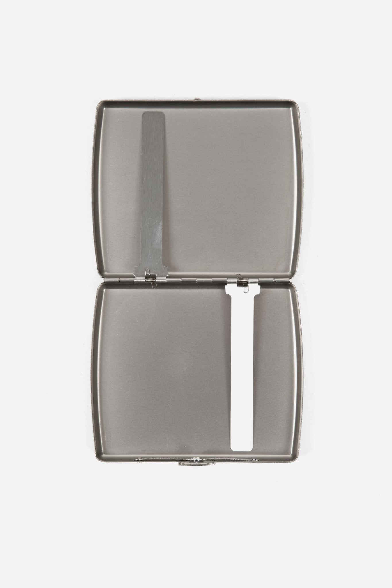 Metal Cigarette Case Bela Silver Metal