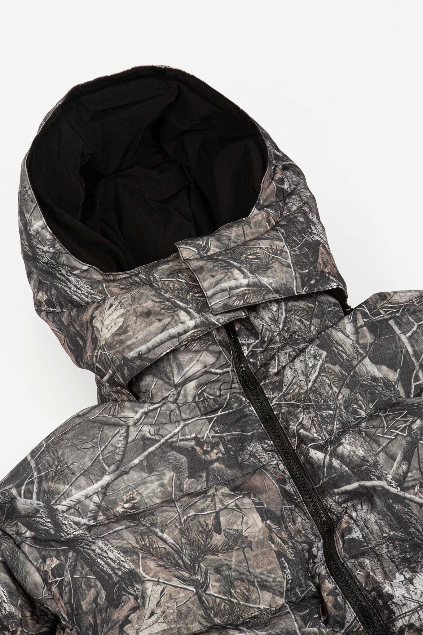 Puffer Hood Reverse Taïga Black/Camo
