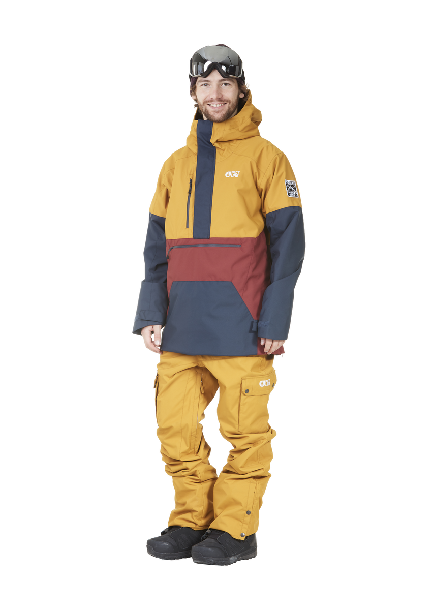 Trifid Jacket Camel Dark Blue