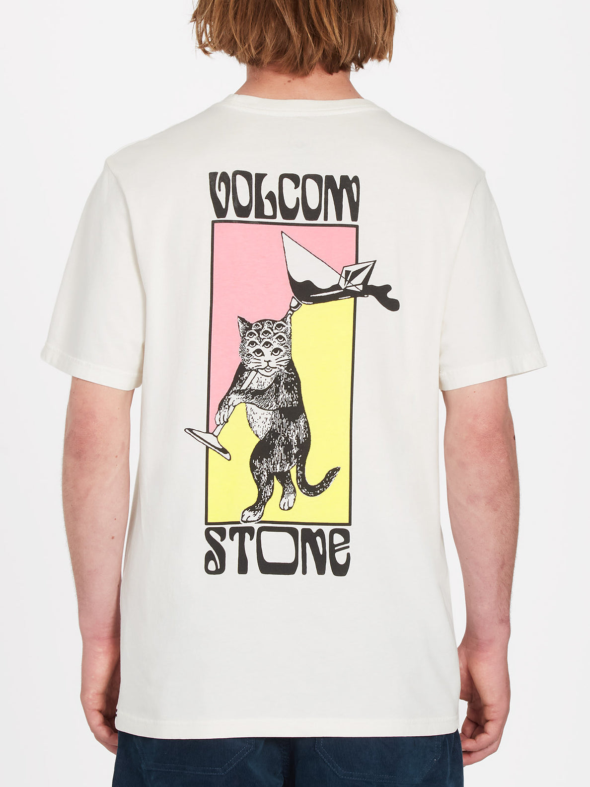 Feline S/S T-Shirt Cream