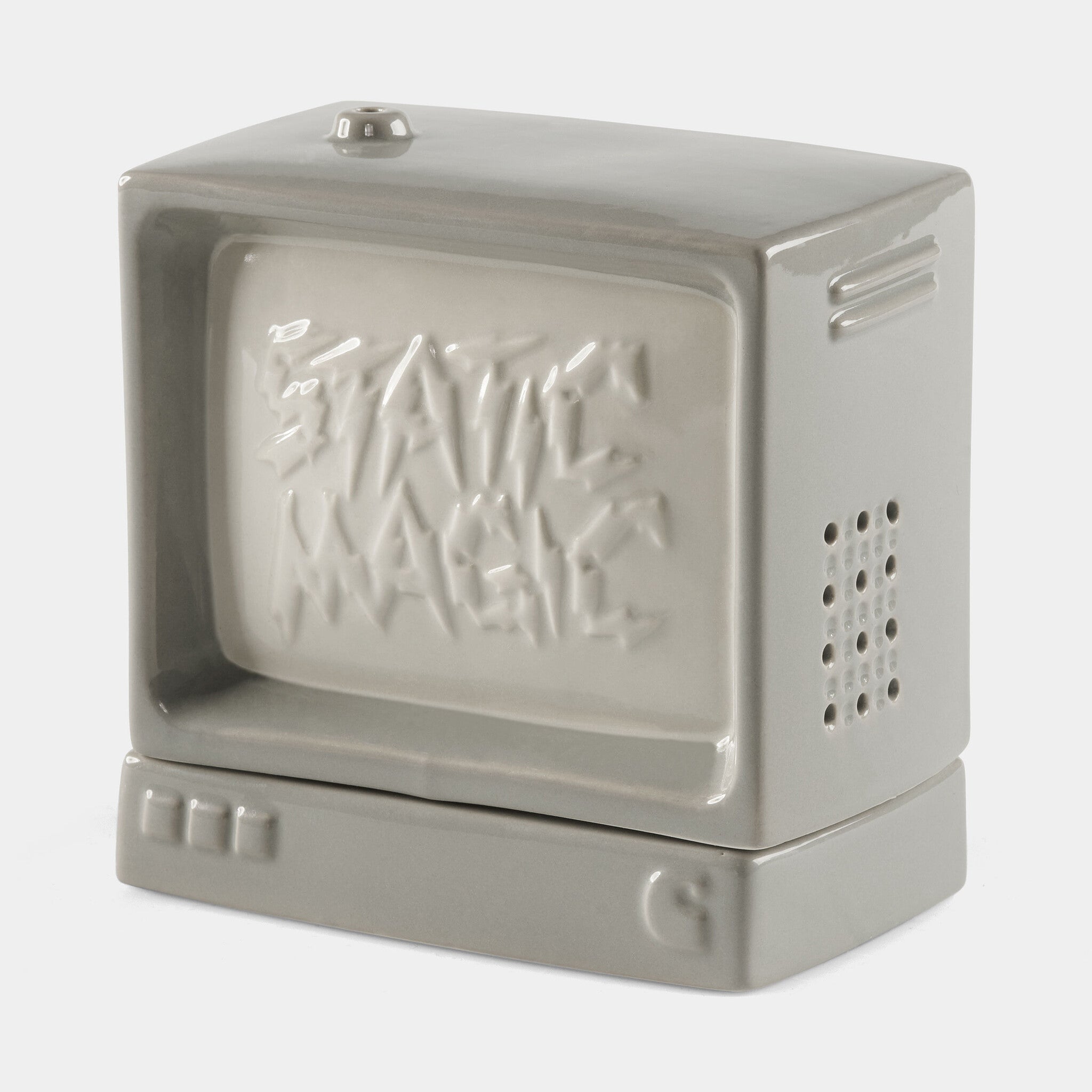 Static Incense Chamber Ceramic Grey