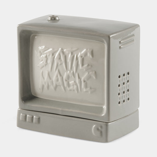 Static Incense Chamber Ceramic Grey