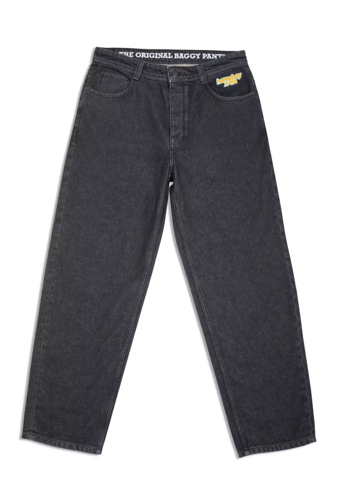 X-Tra Baggy Denim Washed Black