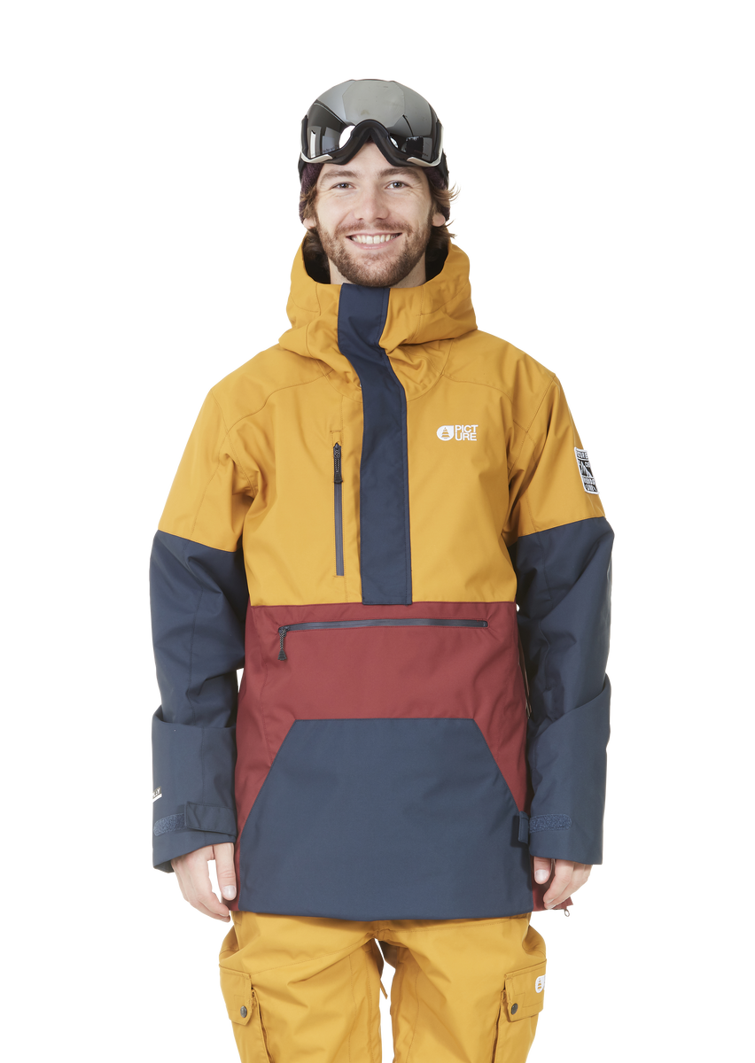 Trifid Jacket Camel Dark Blue