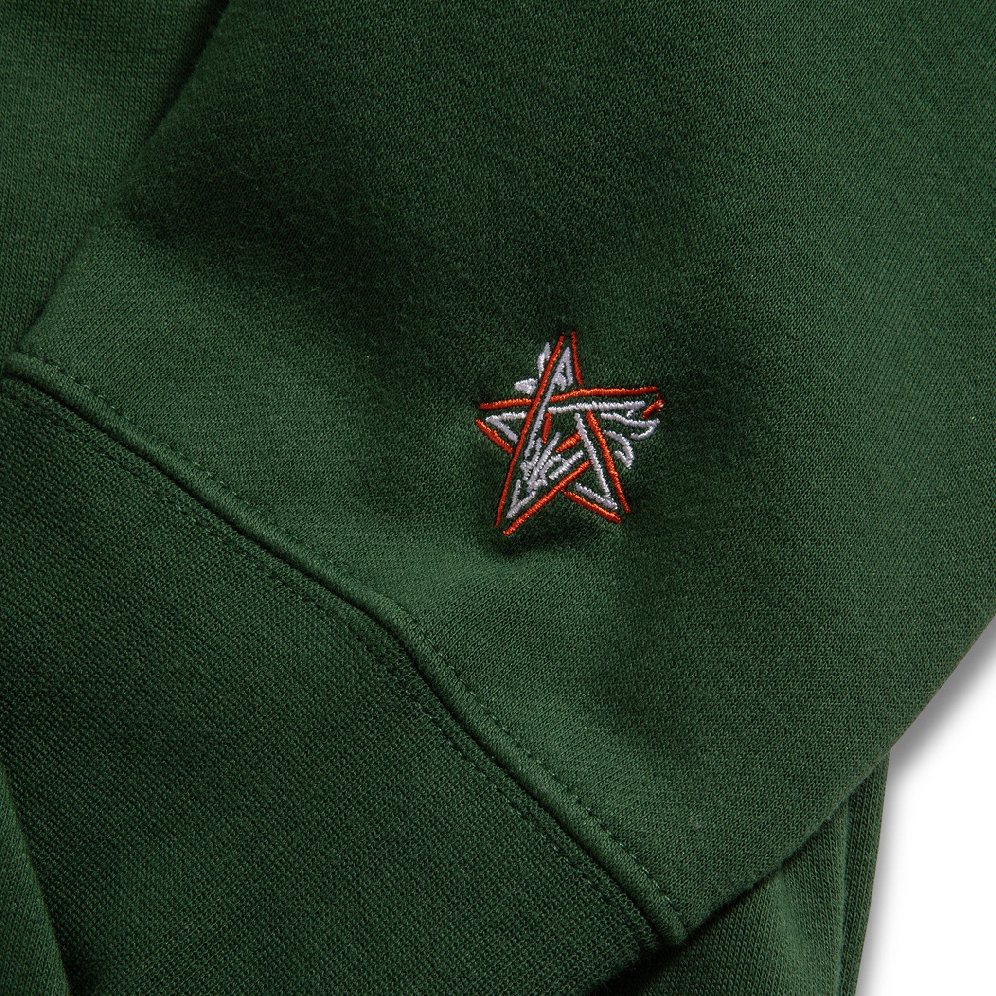 X Thrasher Bayview P/O Hoodie Forest Green