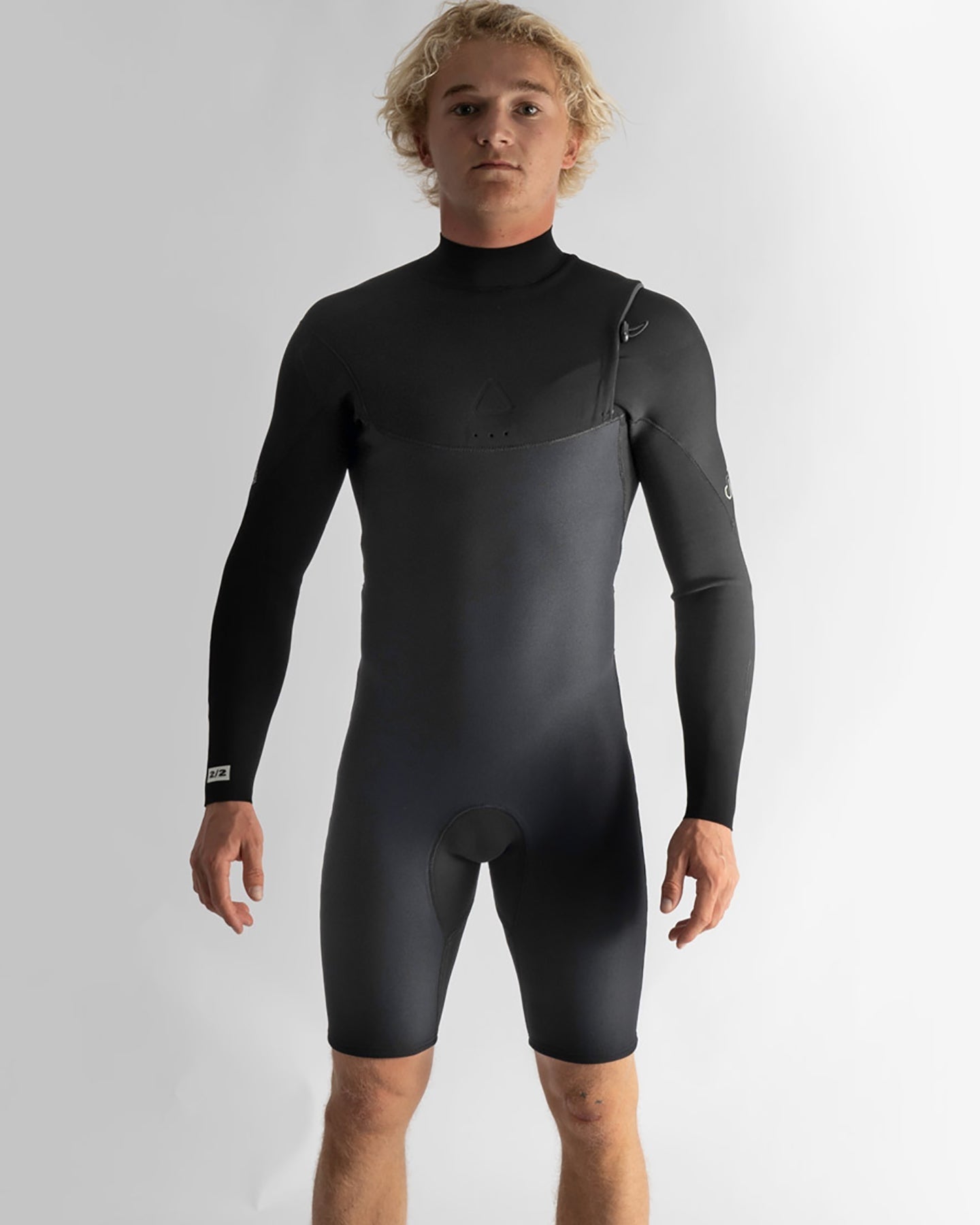 Zipperless '23 2/2 L/S Springsuit Black