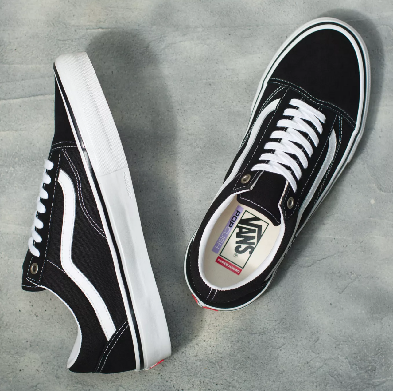 Skate Old Skool Pro Shoes Black/White