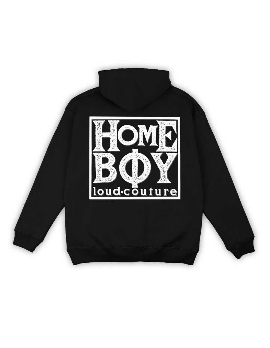 Old Skool Hood Black