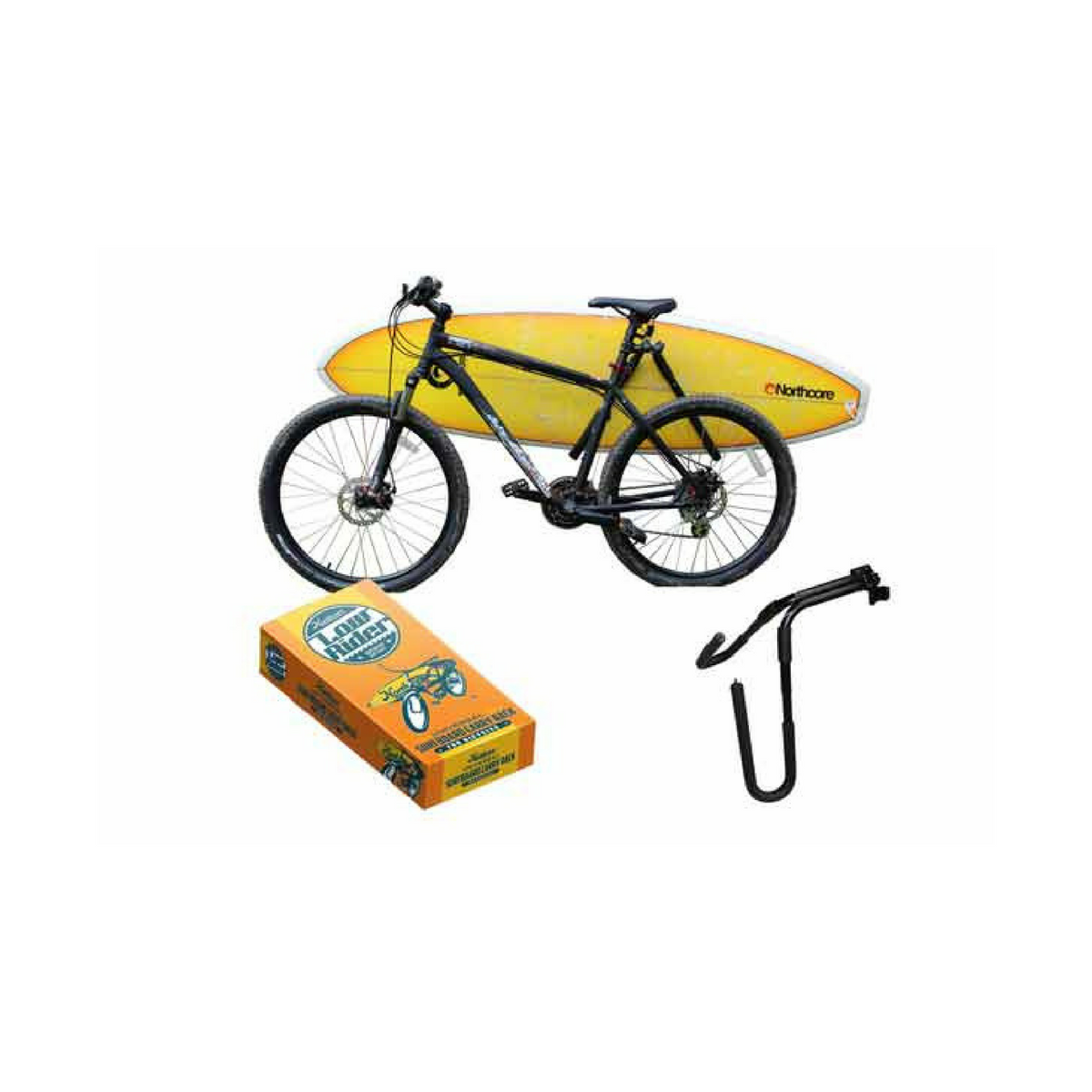 Lowrider Bike Board Carry Rack