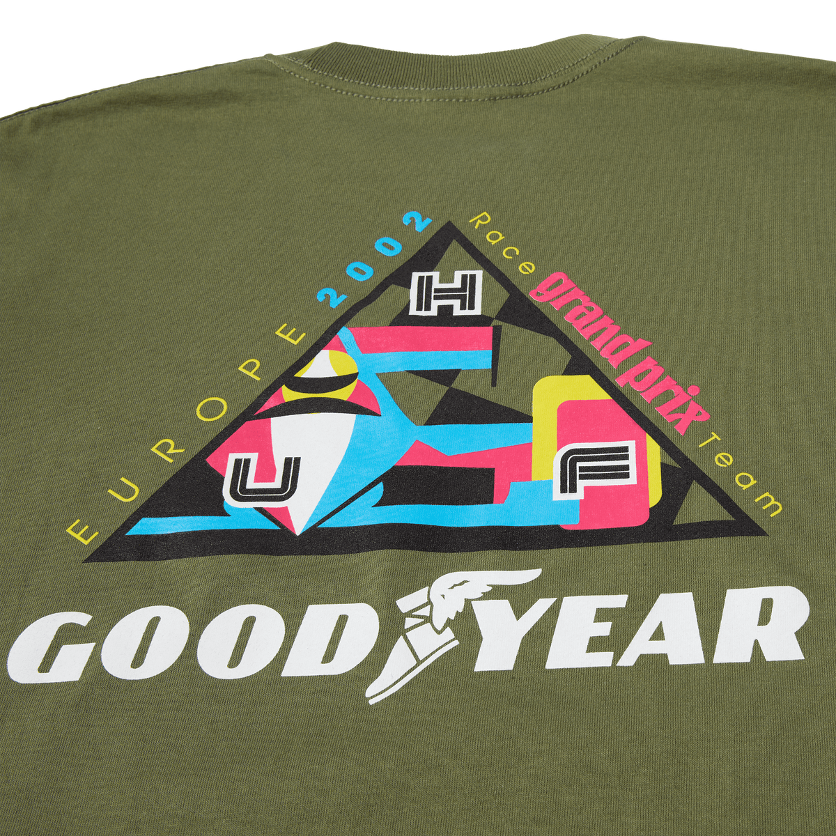 X Goodyear Grand Prix S/S T-Shirt Olive