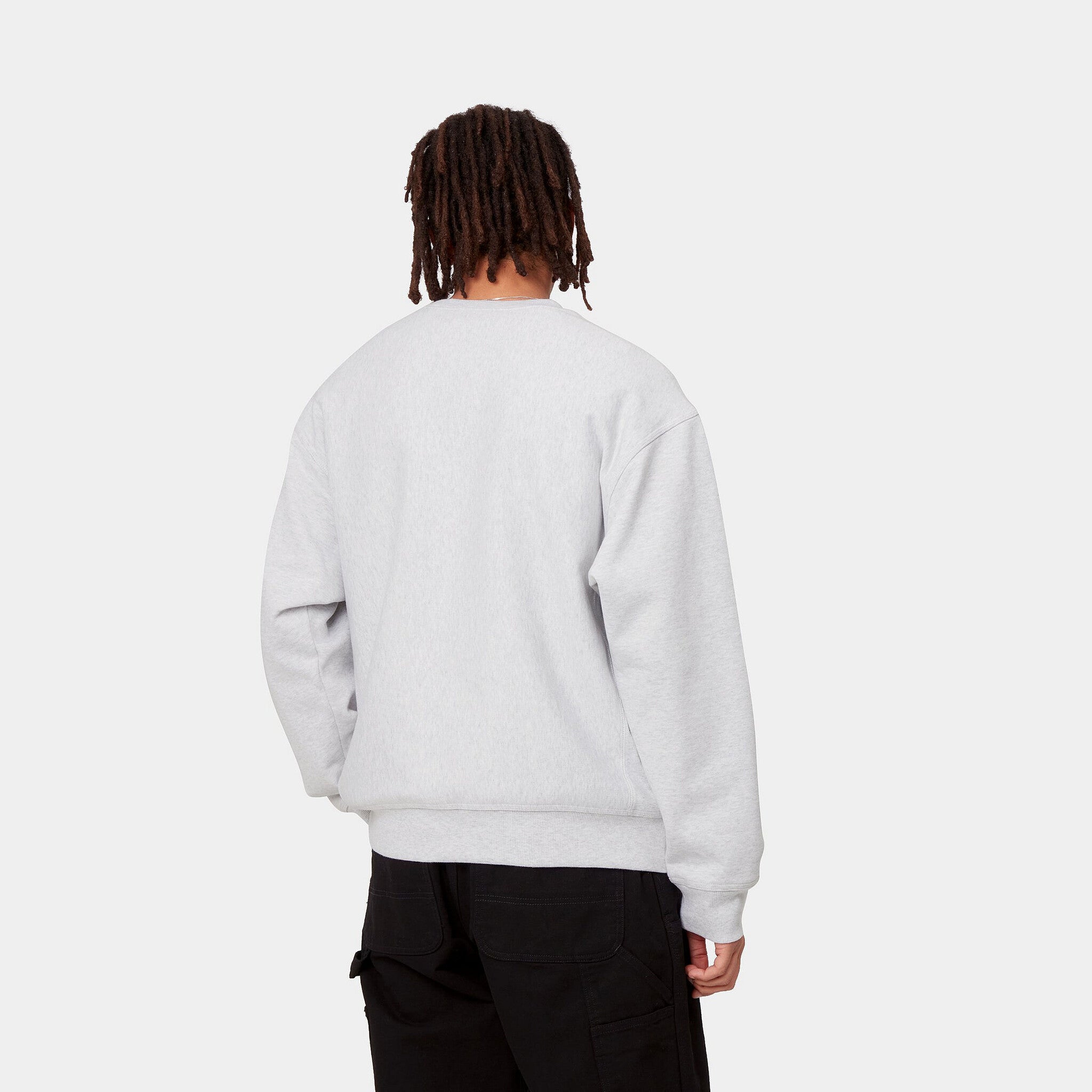 American Script Sweatshirt Ash Heather