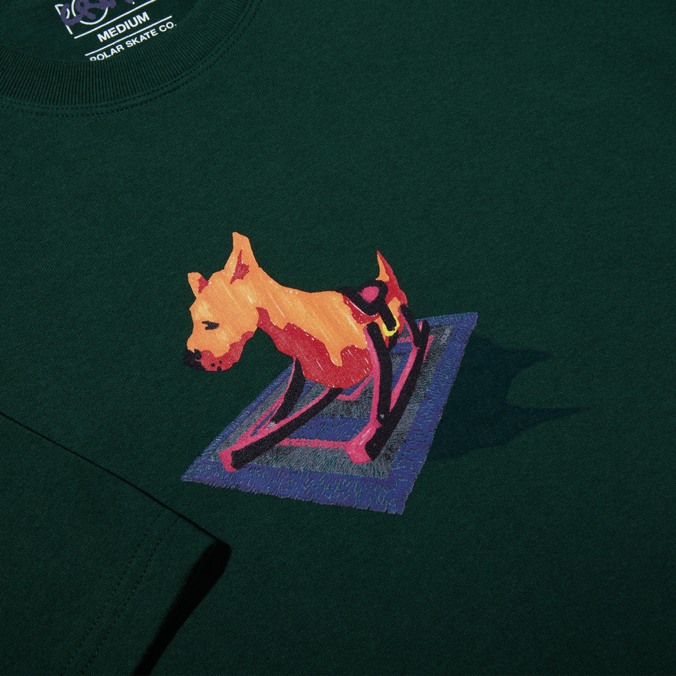 Dog S/S T-Shirt Dark Green