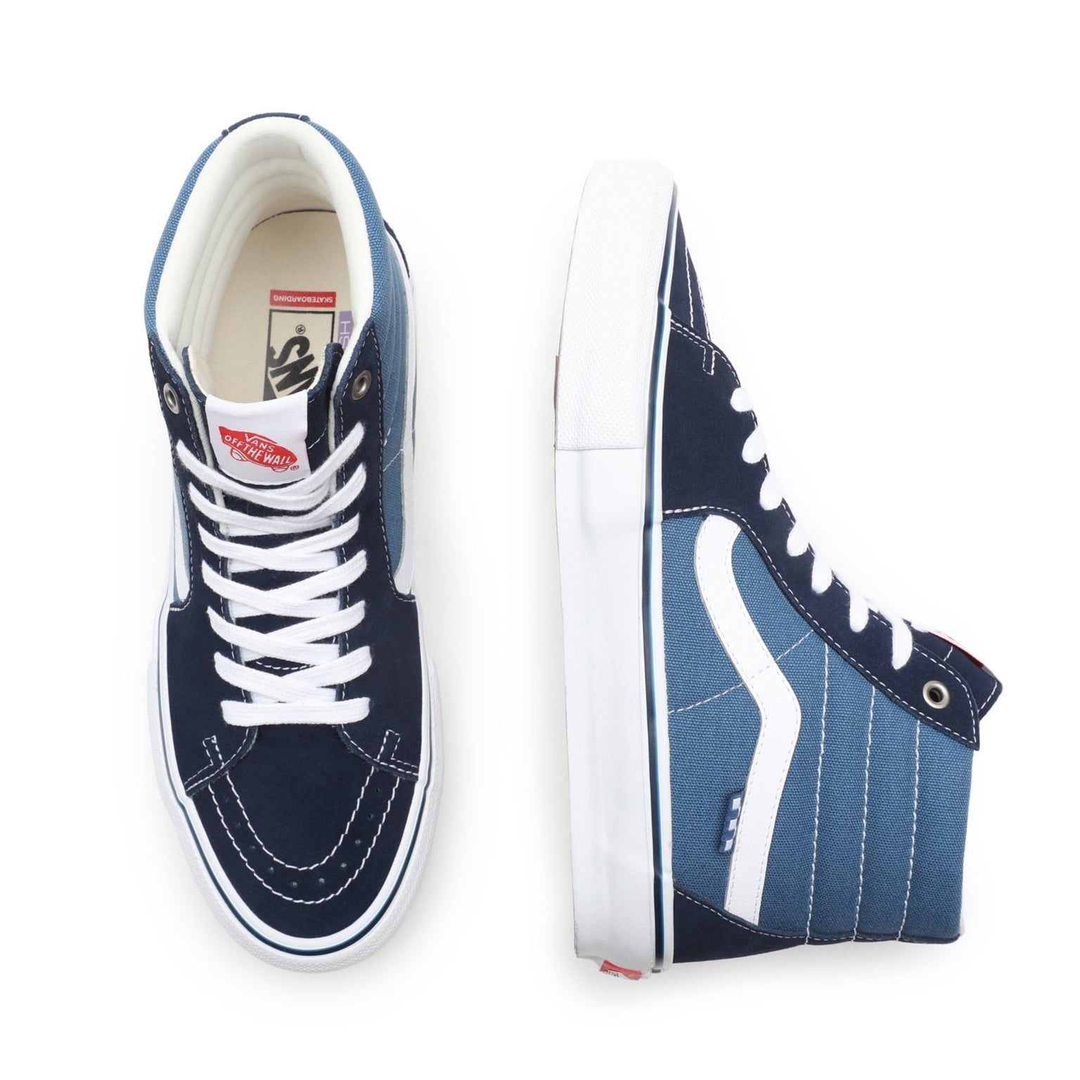 Skate Sk8-Hi  Pro Shoes Navy/White