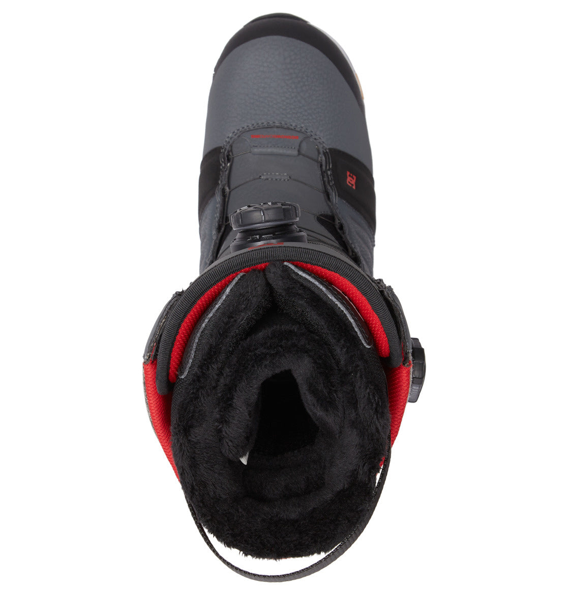 Judge Snowboots Boa Grey/Black/Red