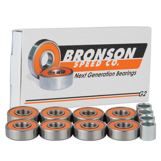 G2 bearings Orange/Silver