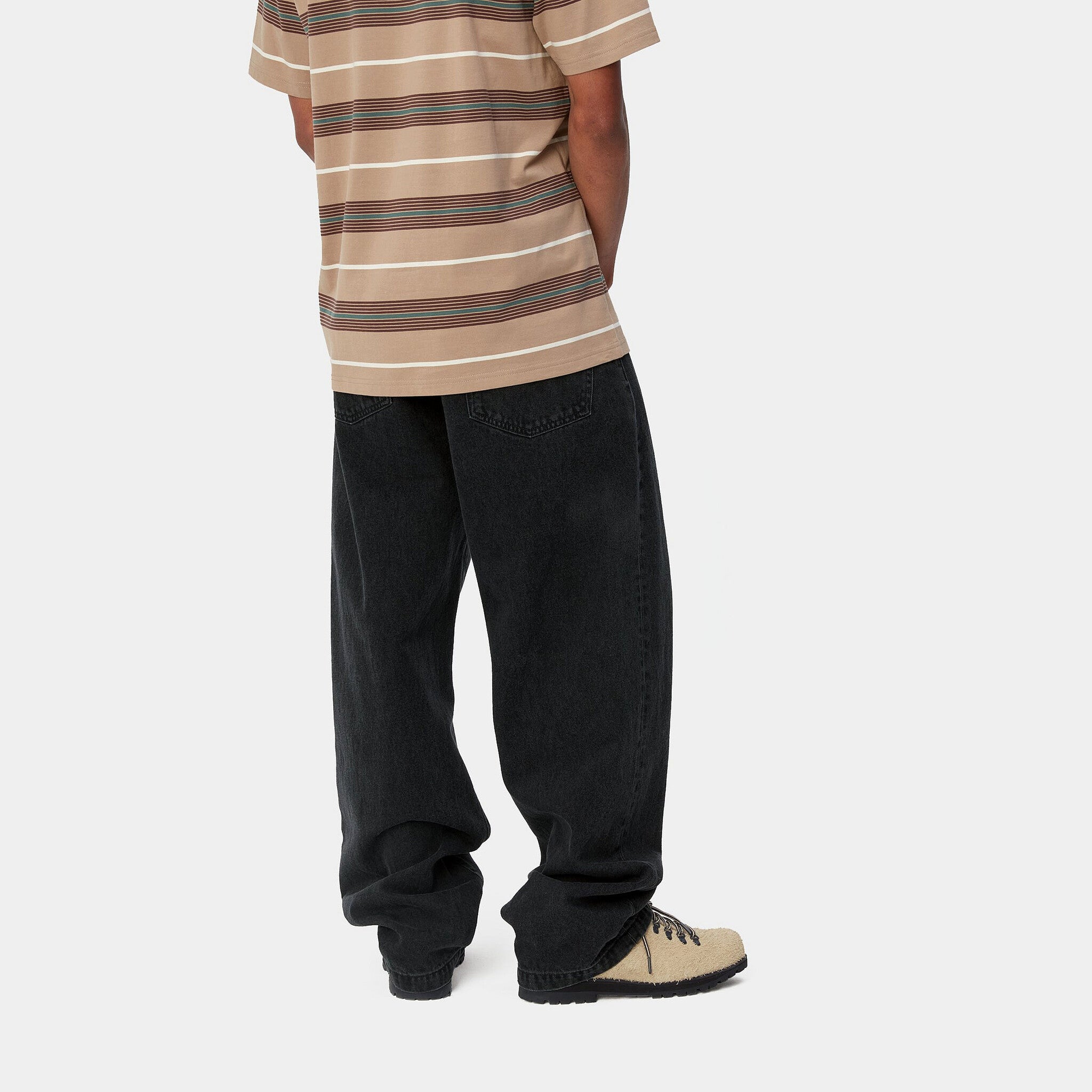 Landon Pant Black stone washed