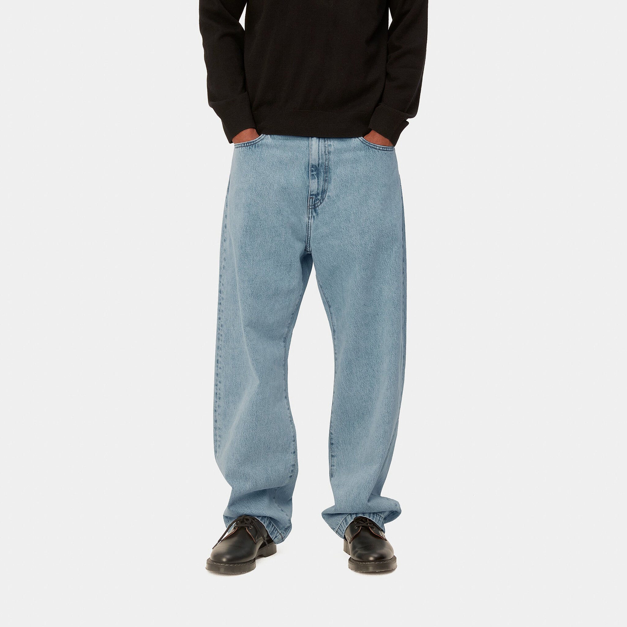Landon Pant Blue Bleached