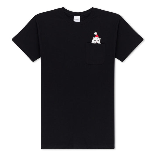 Lord Santa Pocket Tee Black