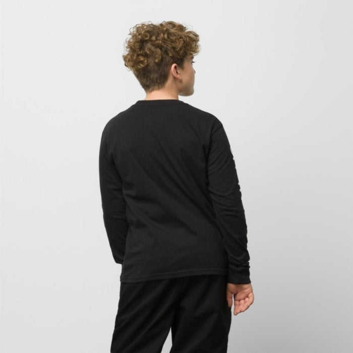 Maze T-Shirt LS Black