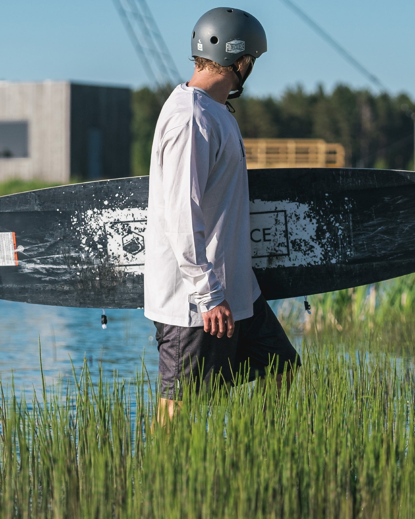 2023 Corp L/S Hydro Tee Stone