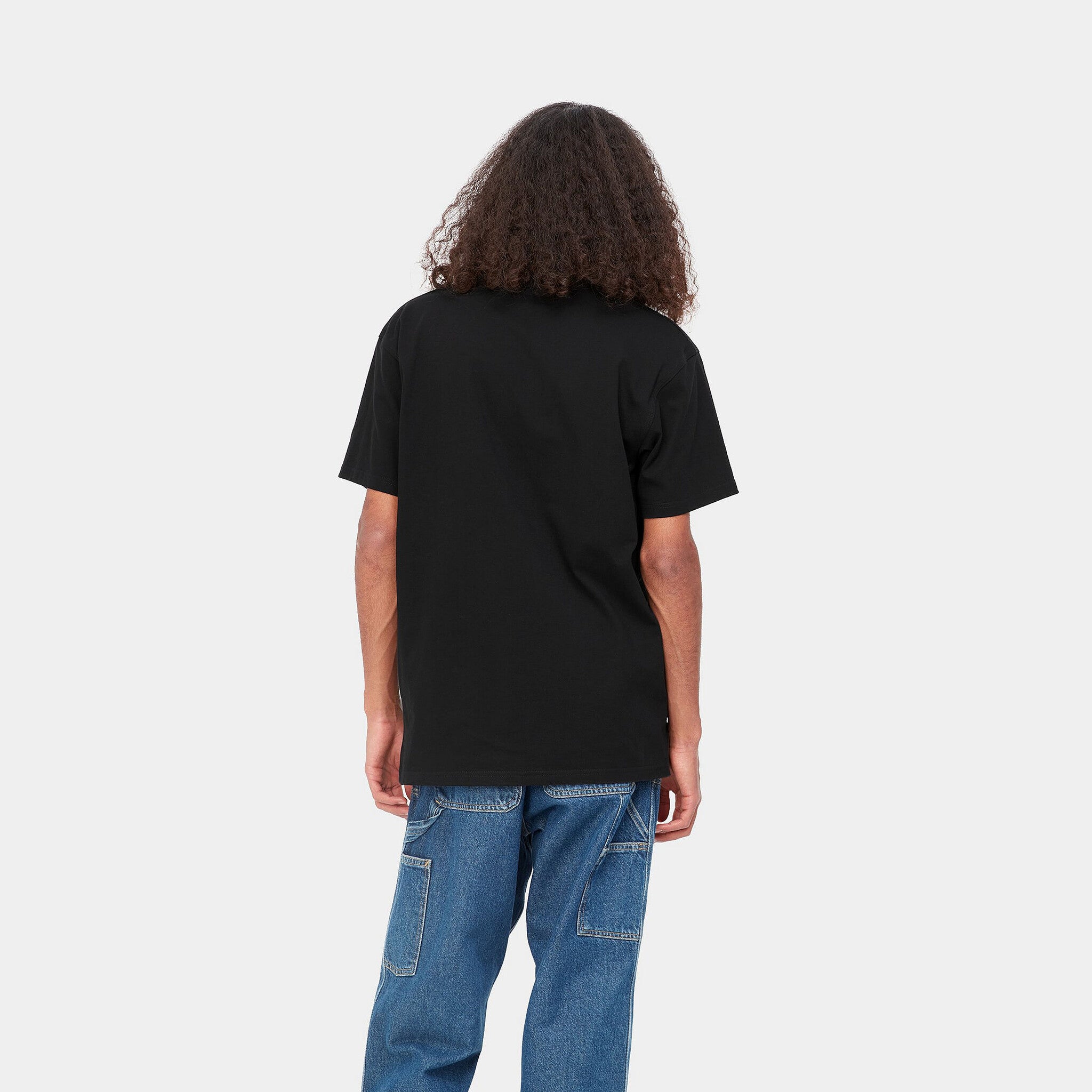 American Script S/S T-Shirt Black