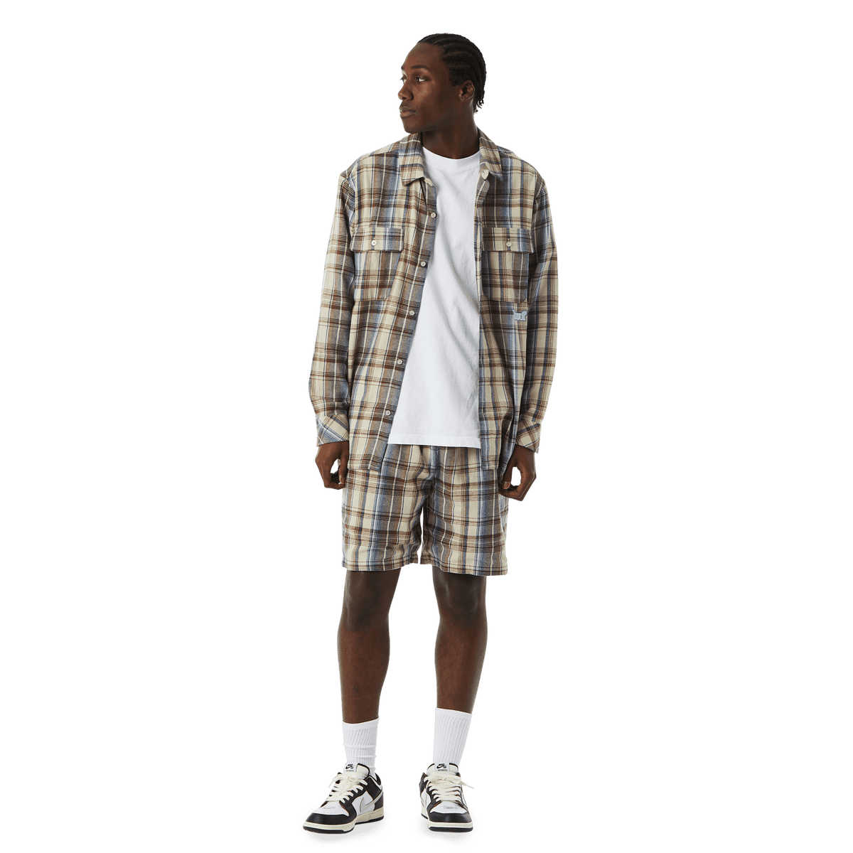 Banks Flannel Shirt Cream