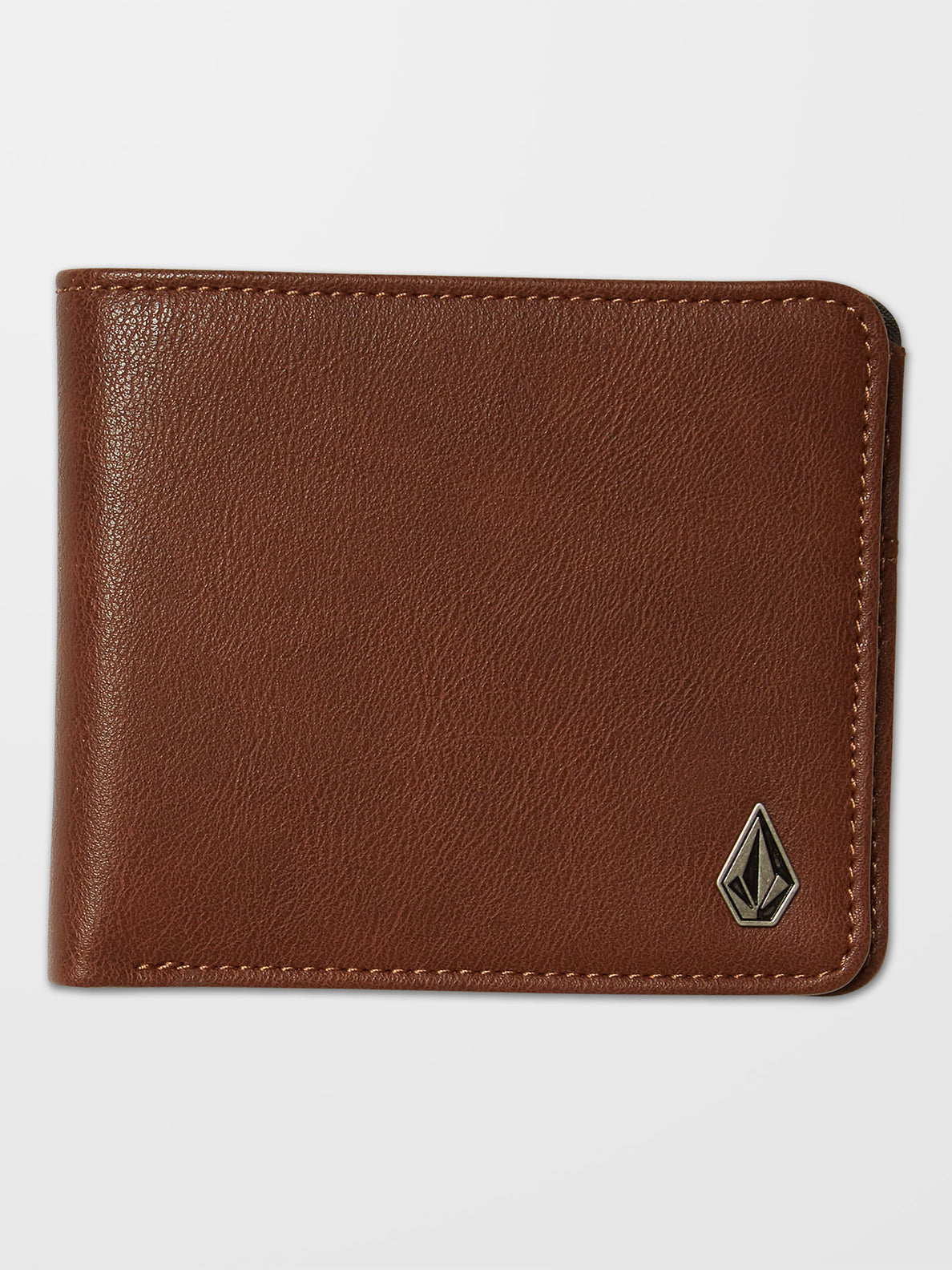 Slim Stone Pu Wallet Brown
