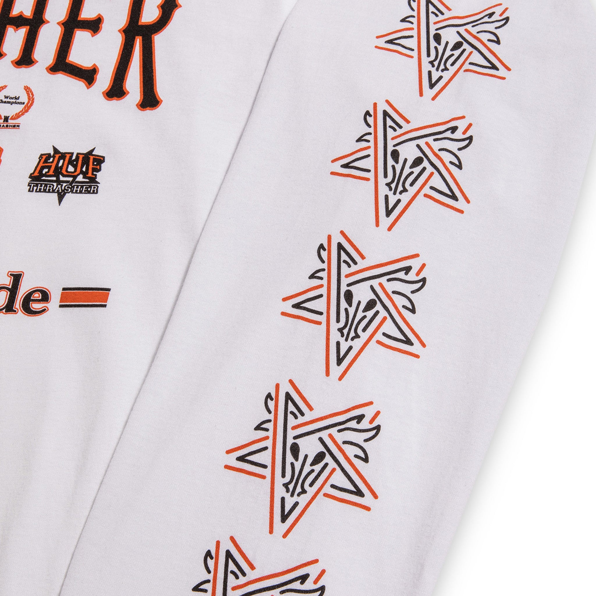 X Thrasher Monteray L/S Tee White