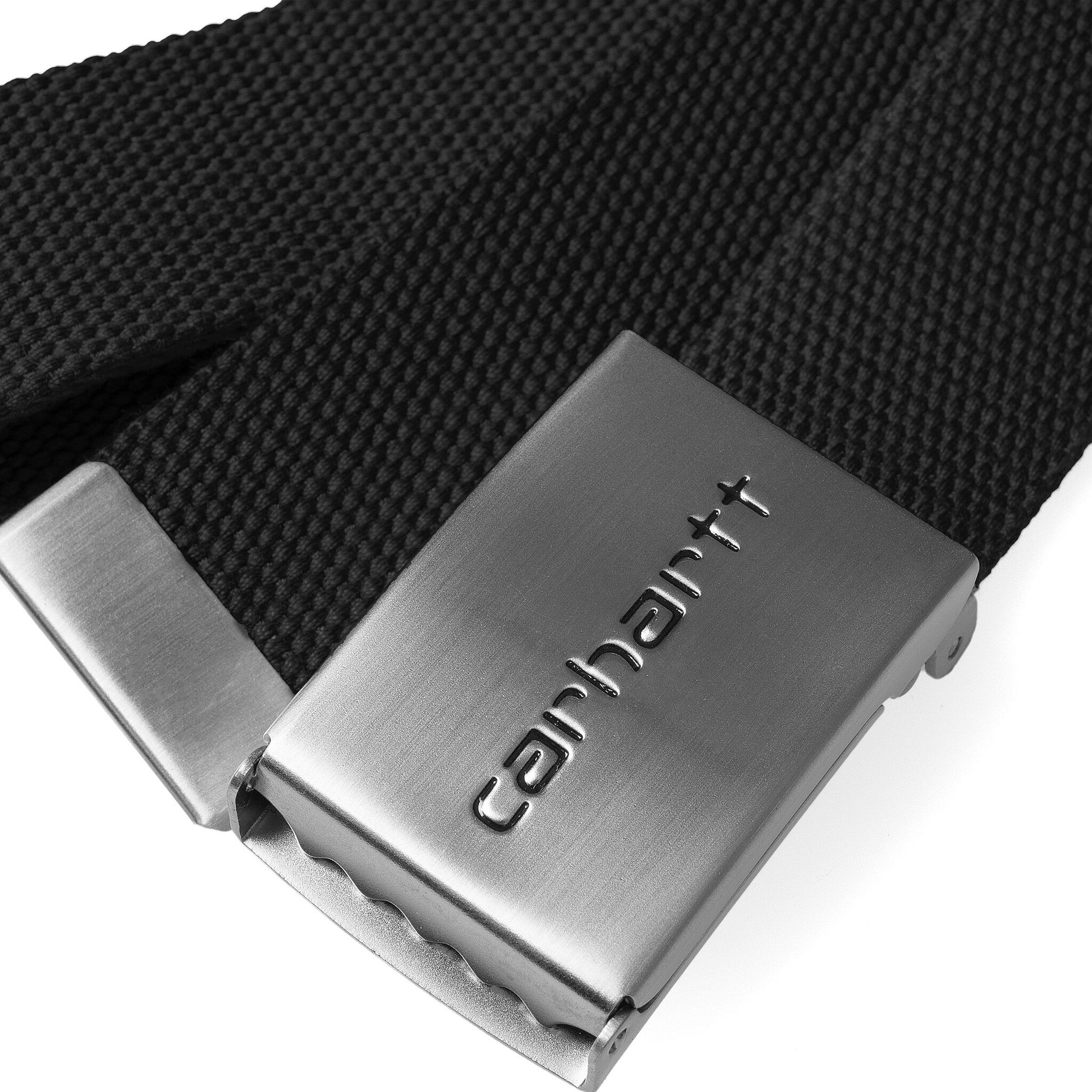 Clip Belt Chrome  Black
