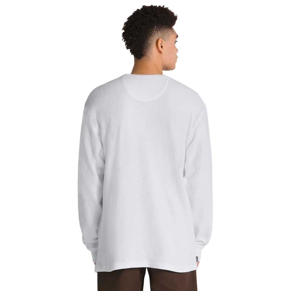 Nick Michel L/S Thermal Shirt White