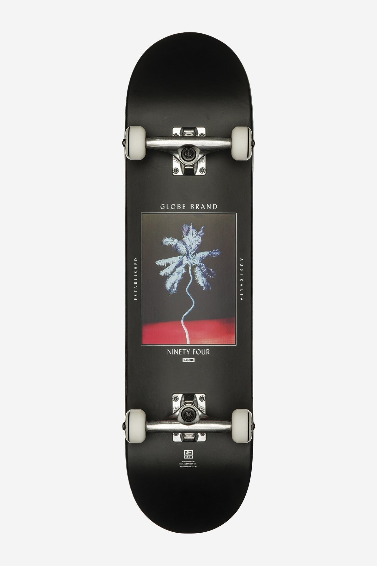 G1 Palm Off 8.0" Complete Skateboard Black