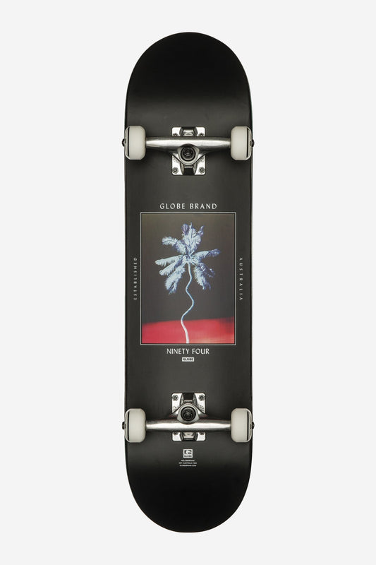 G1 Palm Off 8.0" Complete Skateboard Black