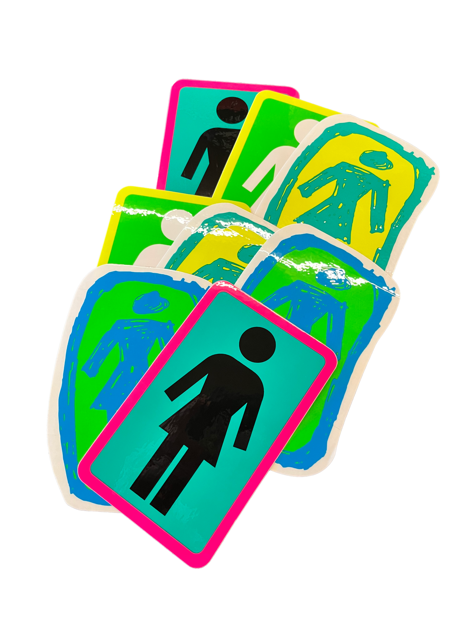 Og Logo Neon Sticker IV