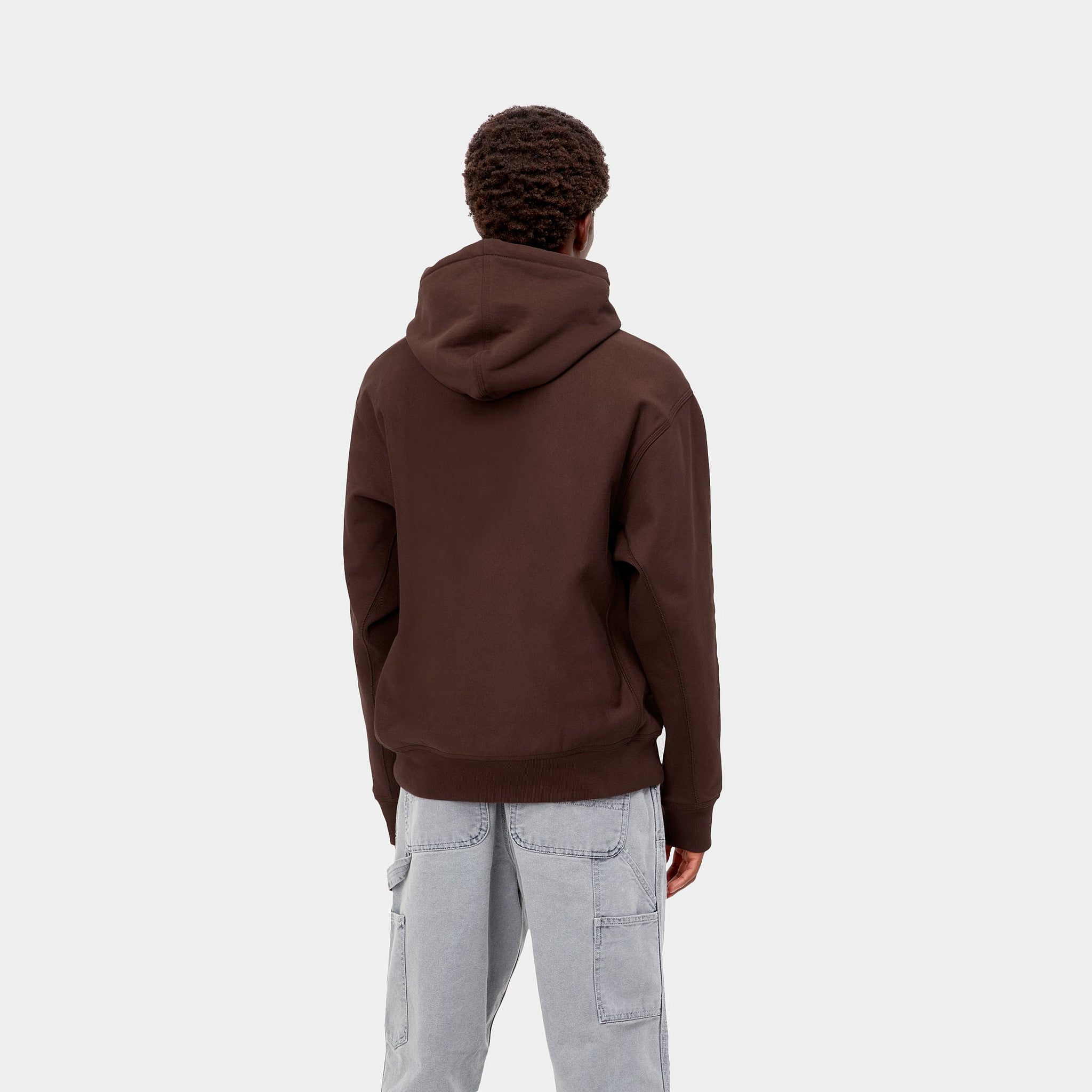 Hooded American Script Hoodie Ale