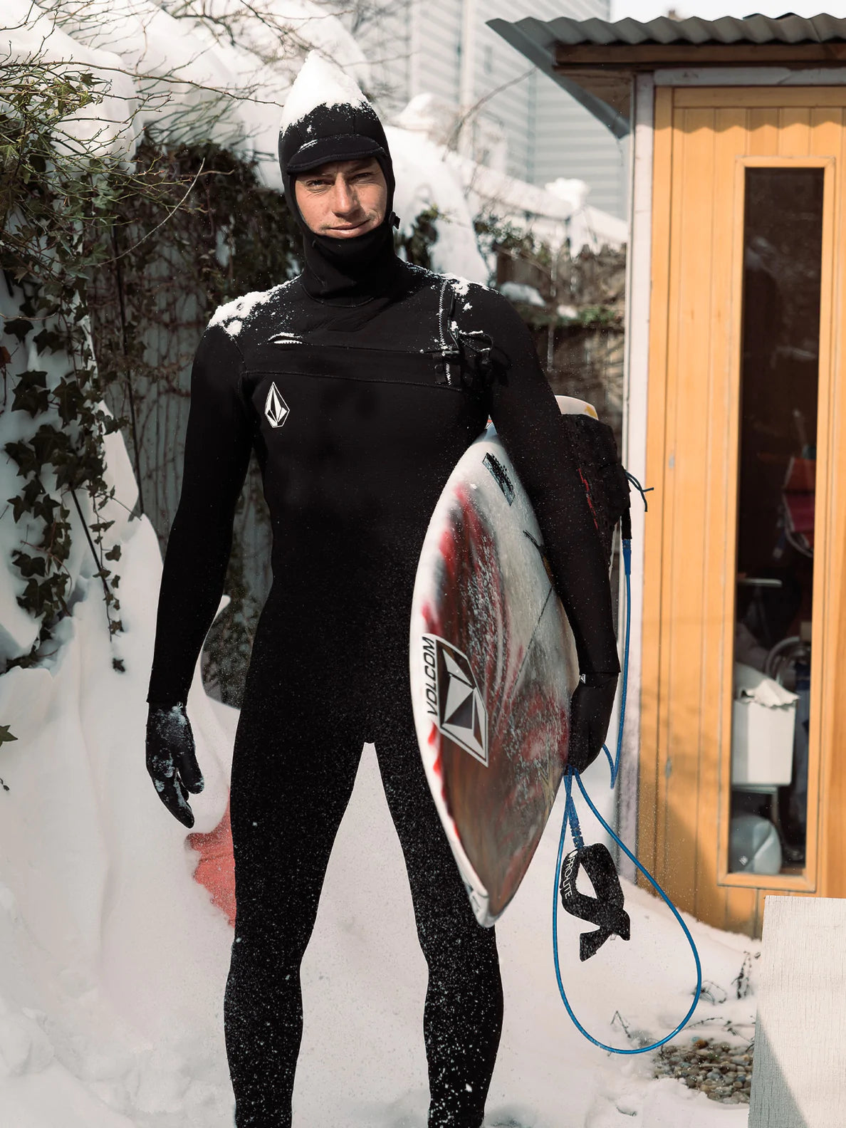 Modulator 5/4/3mm Hooded Chest Zip Fullsuit Black