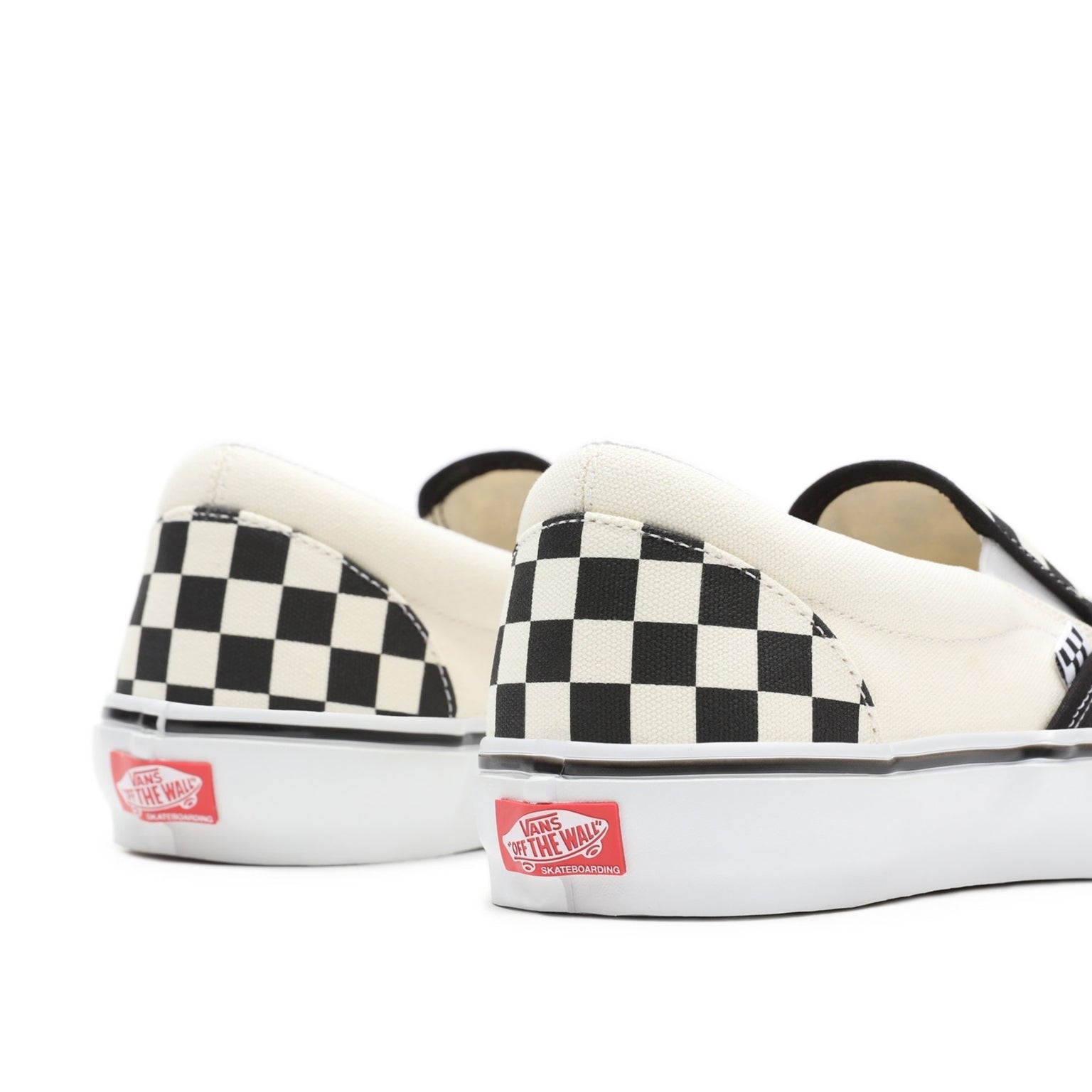 Skate Slip-On Checkerboard Black/White