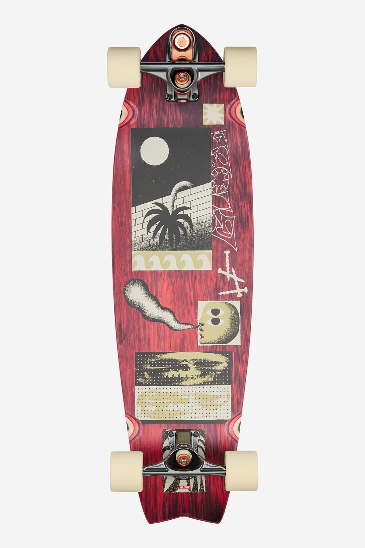 Chromantic Last In 33" Surf Skate