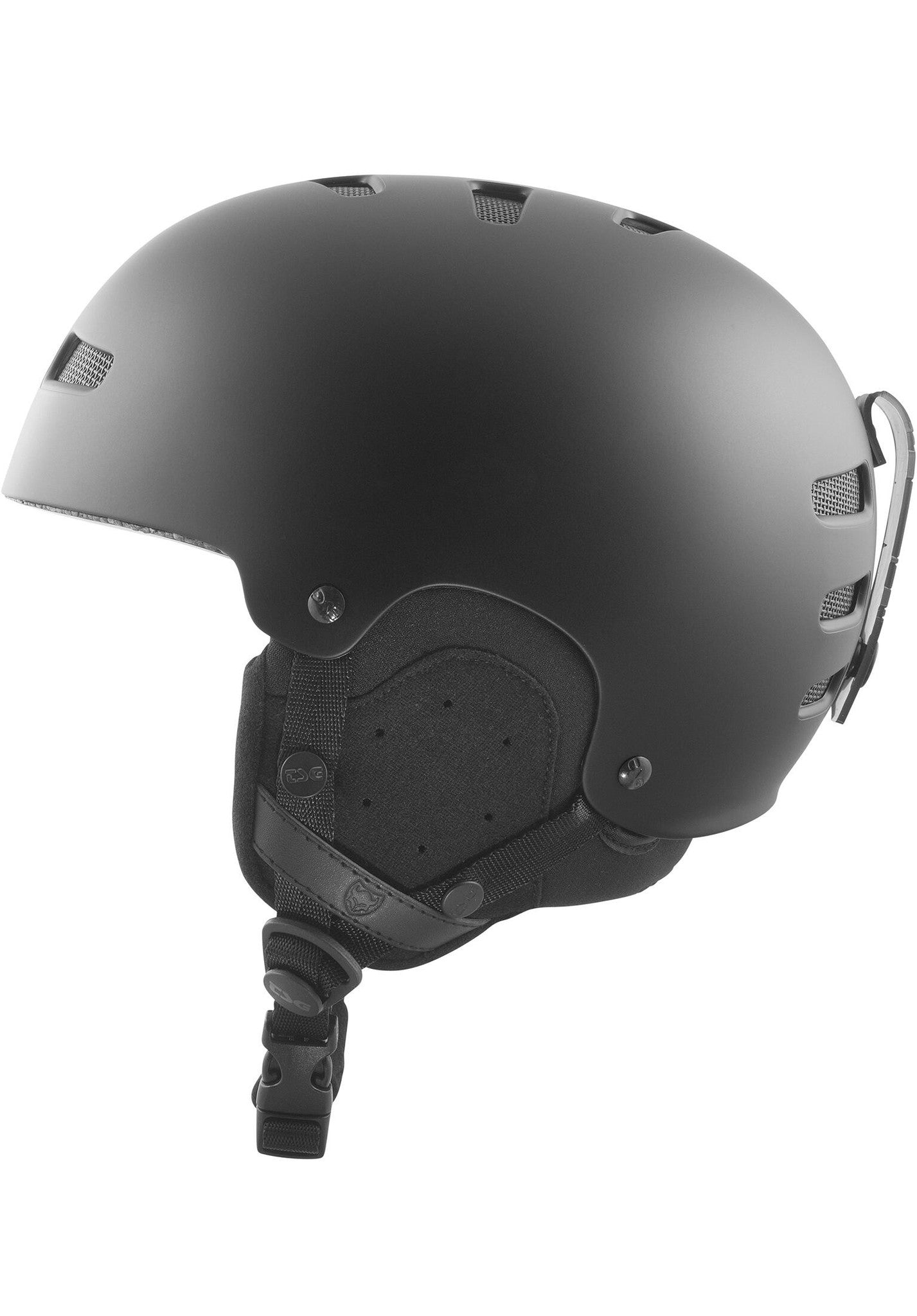 Gravity Youth Solid Color Snowboard Helmet Satin Black
