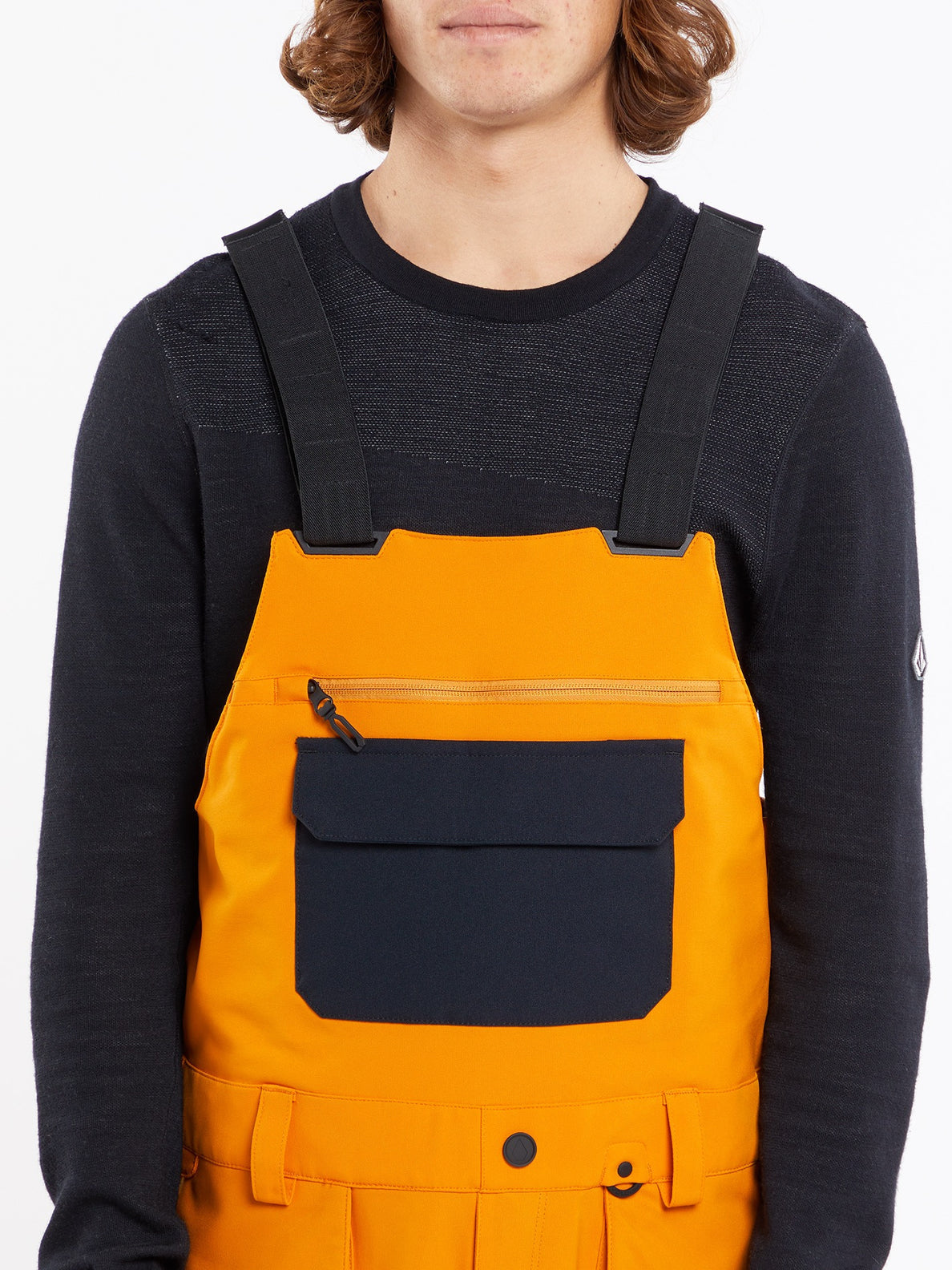 Roan Bib Overall Gold