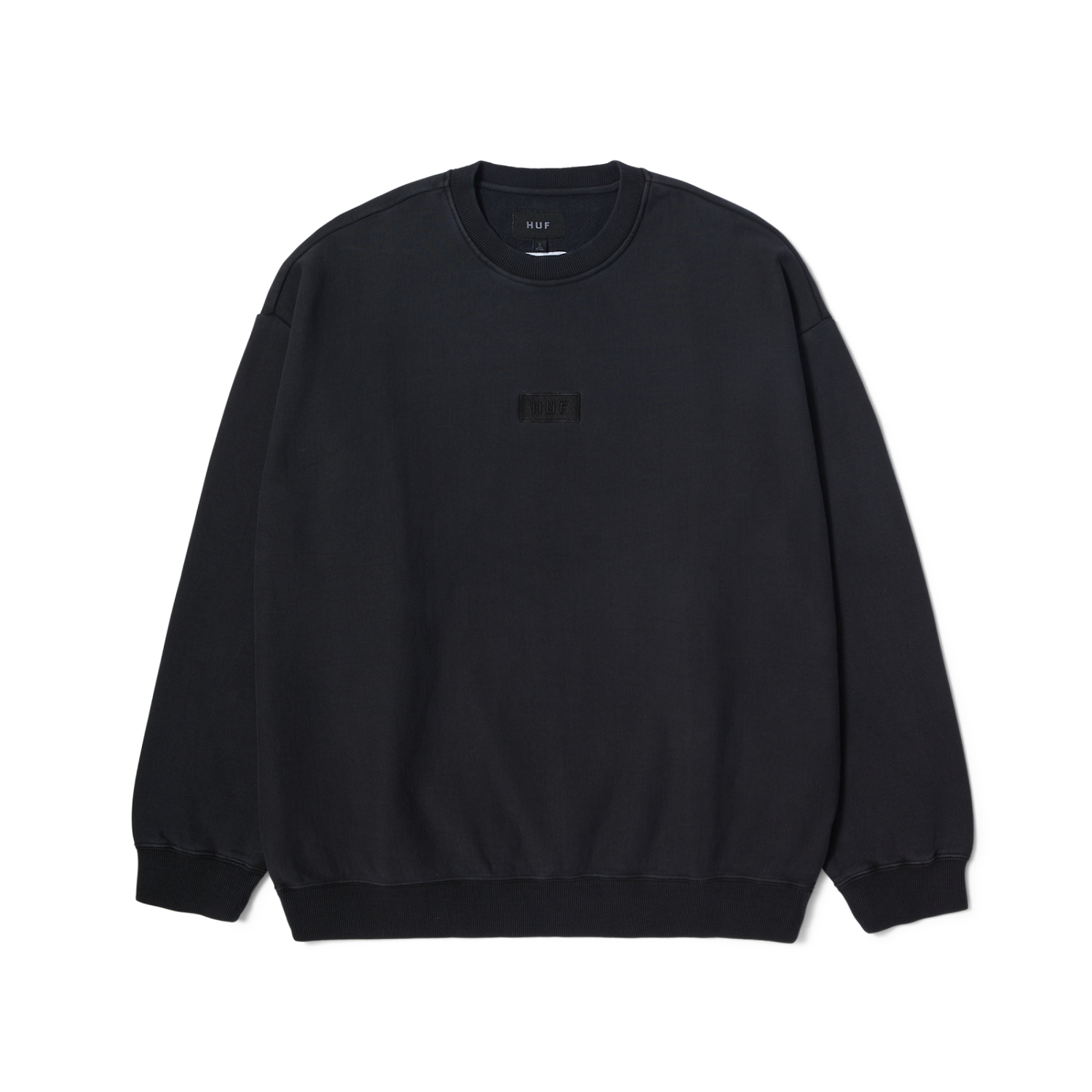 Mason Crewneck Fleece Washed Black