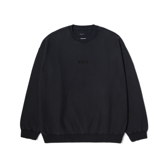 Mason Crewneck Fleece Washed Black