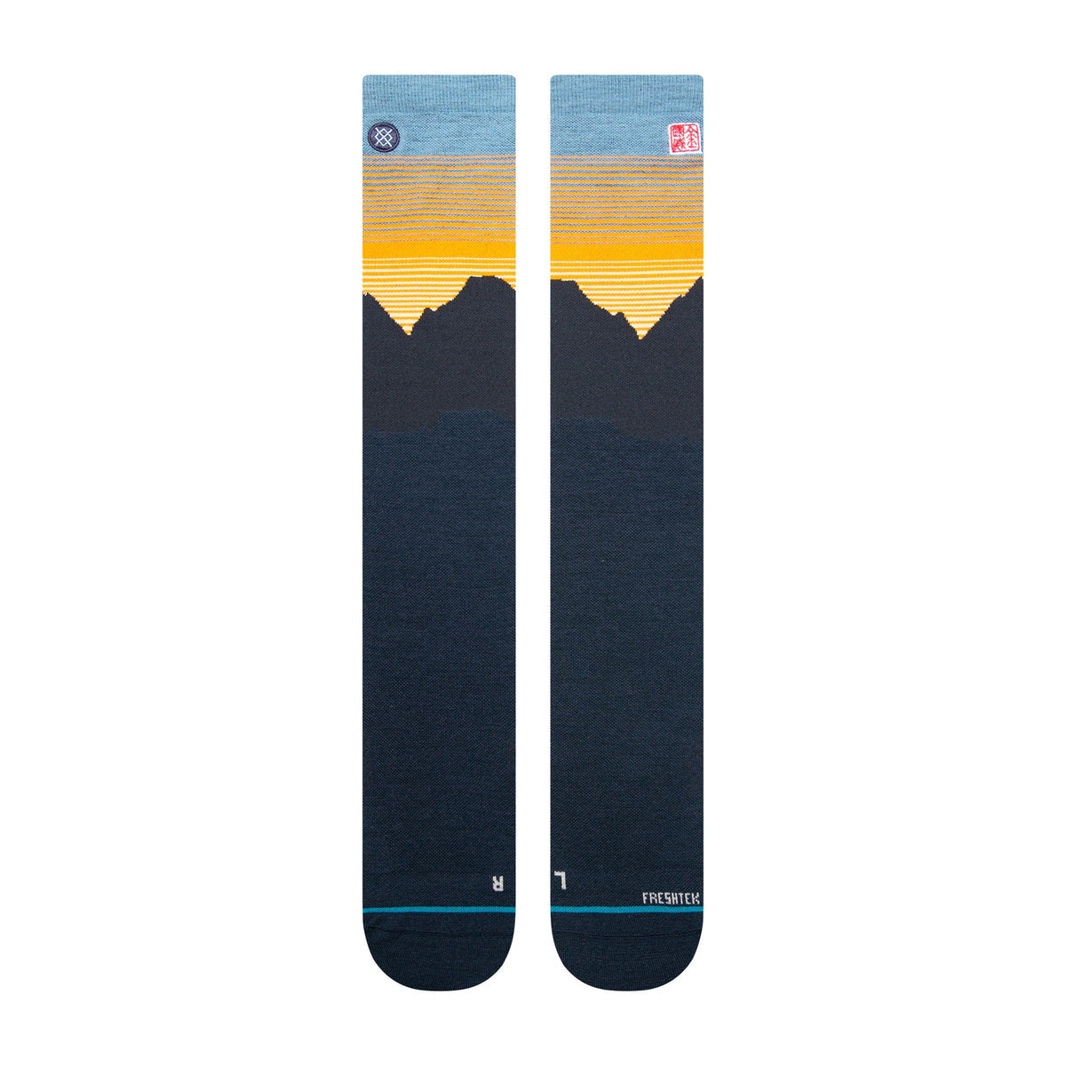 Rising Snow Socks Navy